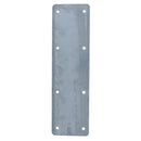 Large Internal Sleeper Straight Support Plate 100mm x 350mm Stainless Steel