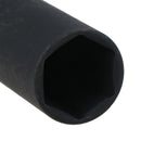 Douilles à chocs métriques profondes à entraînement 1/2" à six pans simples 10 mm - 24 mm 10 pièces