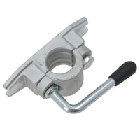 Collier de serrage robuste en fonte de 48 mm (nervuré) pour roues jockey et béquilles TR021