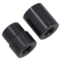 2pc 1/2" Drive Twist Locking Wheel Nut Socket Remover / Removal 19 - 26mm