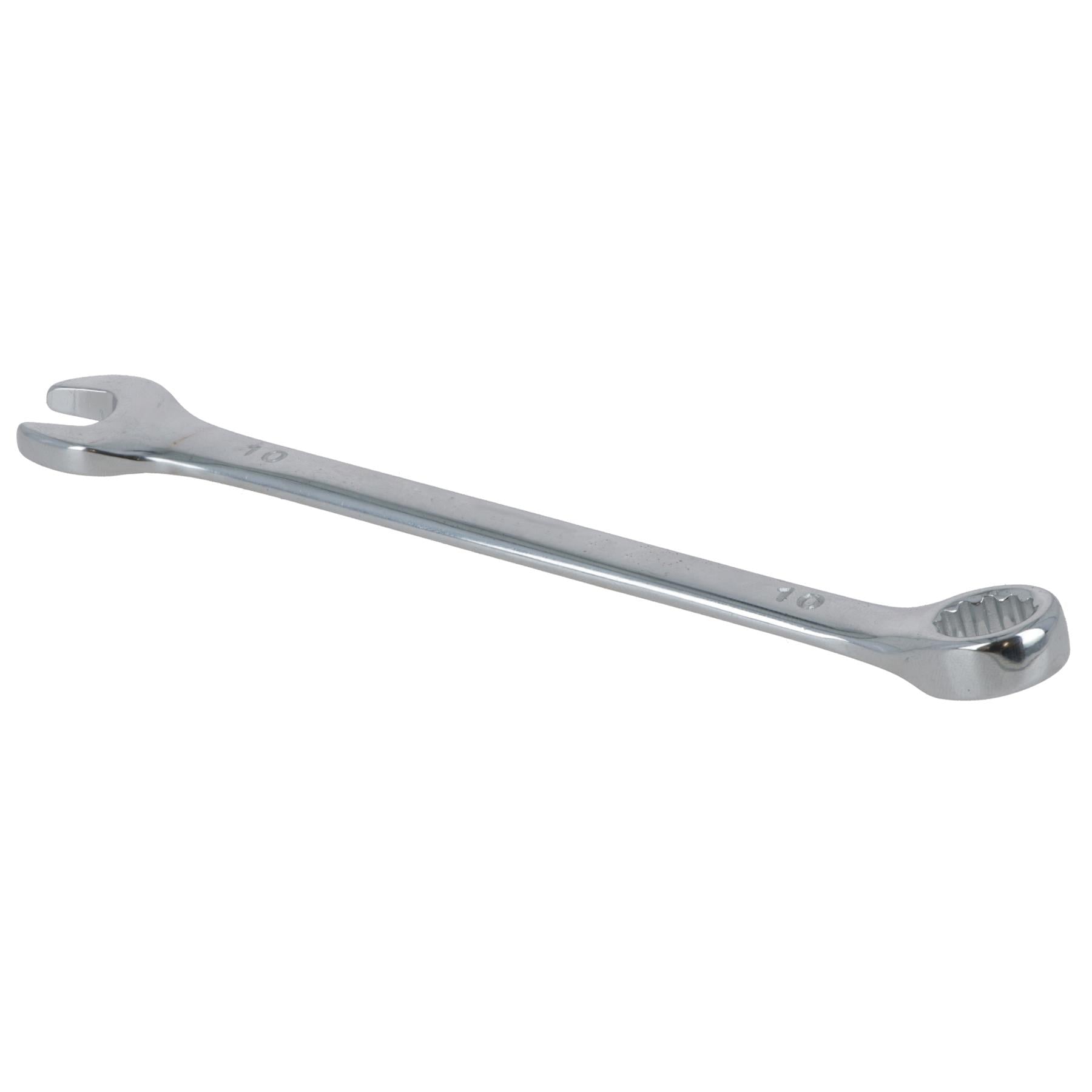 Clé mixte métrique 10 mm à anneau ouvert et à deux pans