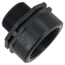 Polypropylene PP Threaded Reducing Socket Female – Male 2in – 1-1/2in BSP