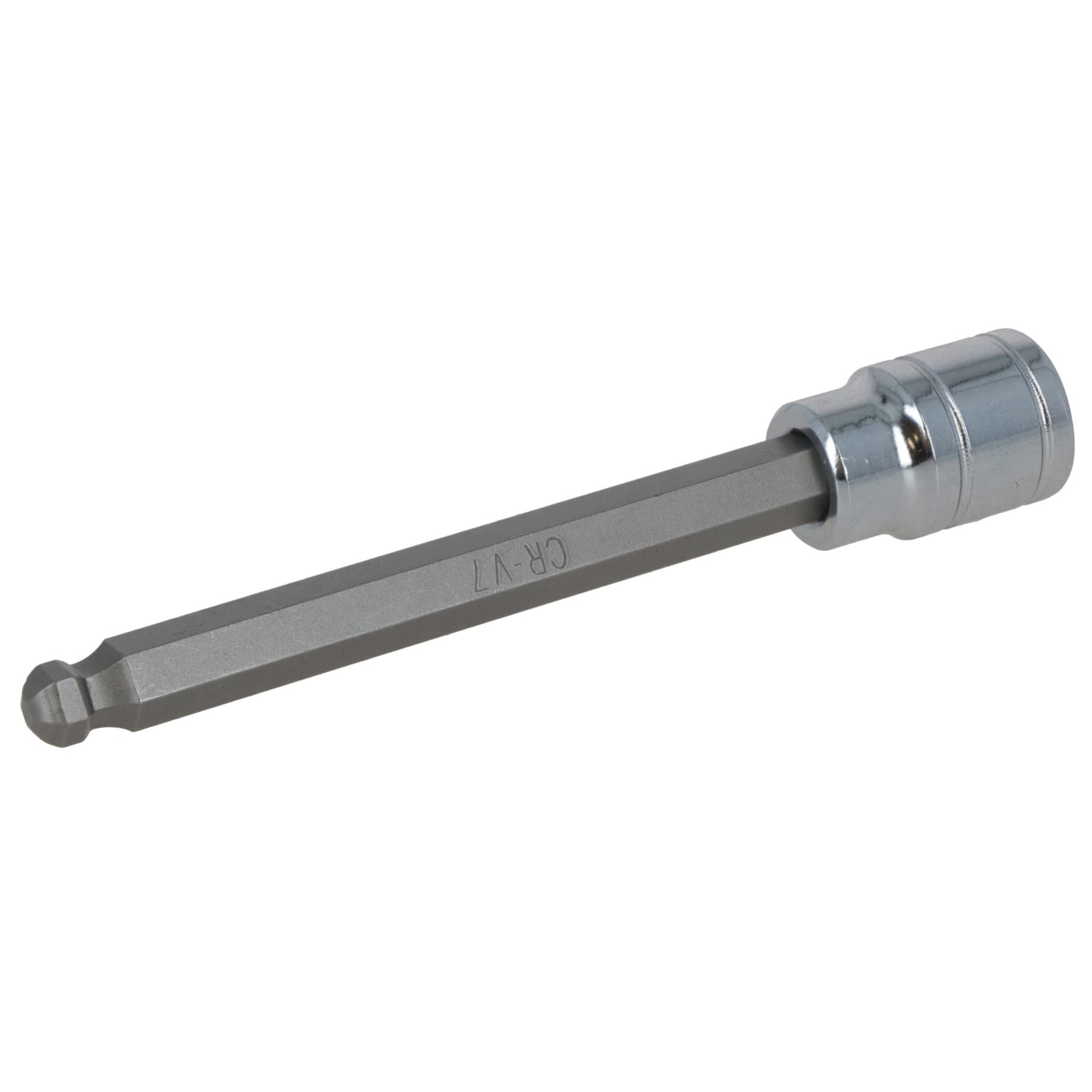7mm 3/8 Zoll Antrieb Langer Kugelkopf Innensechskantschlüssel Steckschlüsseleinsatz 85mm Tiefe Reichweite CR-V