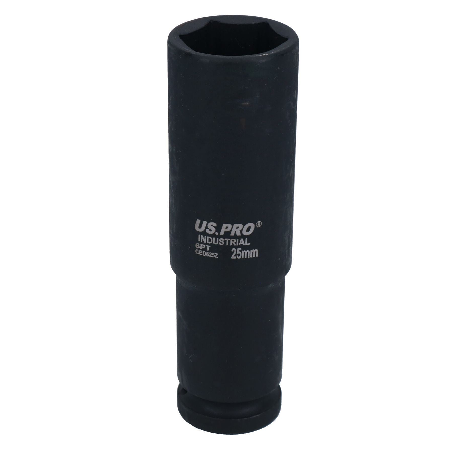 Extra Deep Long Metric MM Impact Socket 1/2" Drive 6 Sided Single Hex