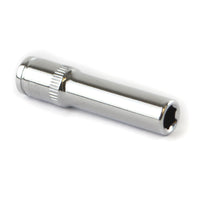 6mm 1/4" Drive Double Deep Metric Socket Single Hex / 6 sided Bergen