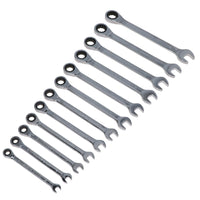 12pc Metric Gear Ratchet Spanner Combination Wrench 8 – 19mm 72 Teeth