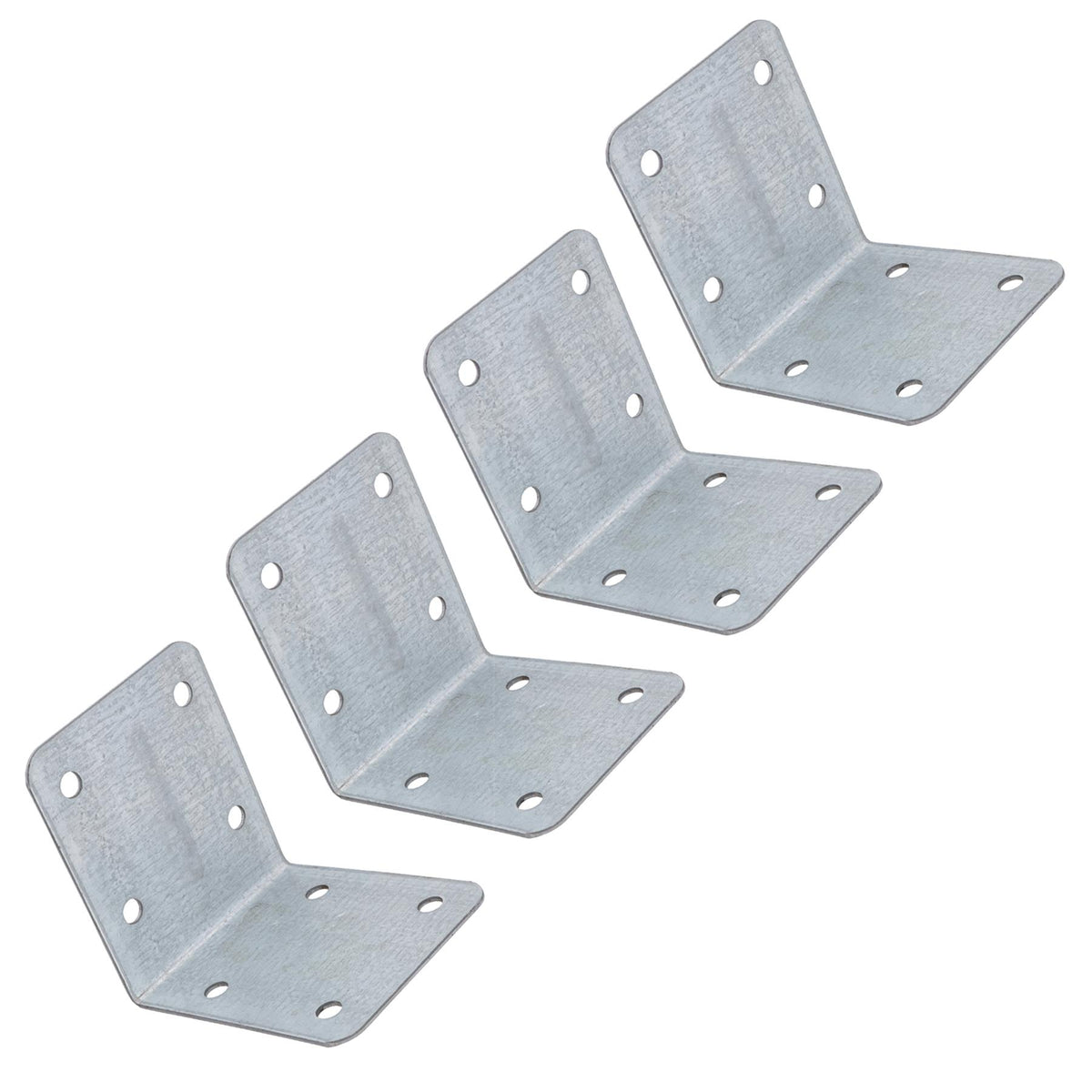 Garden Internal Sleeper Corner Support Bracket 90° 85mm Galvanised Steel
