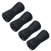 Boat / Jetski / Dinghy Trailer Keel V Rollers Rubber 127mm 19mm Bore