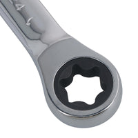 Torx / E Ratchet Spanner Wrench Set Double Ended E6 - E24 4pc Set BERGEN AT482