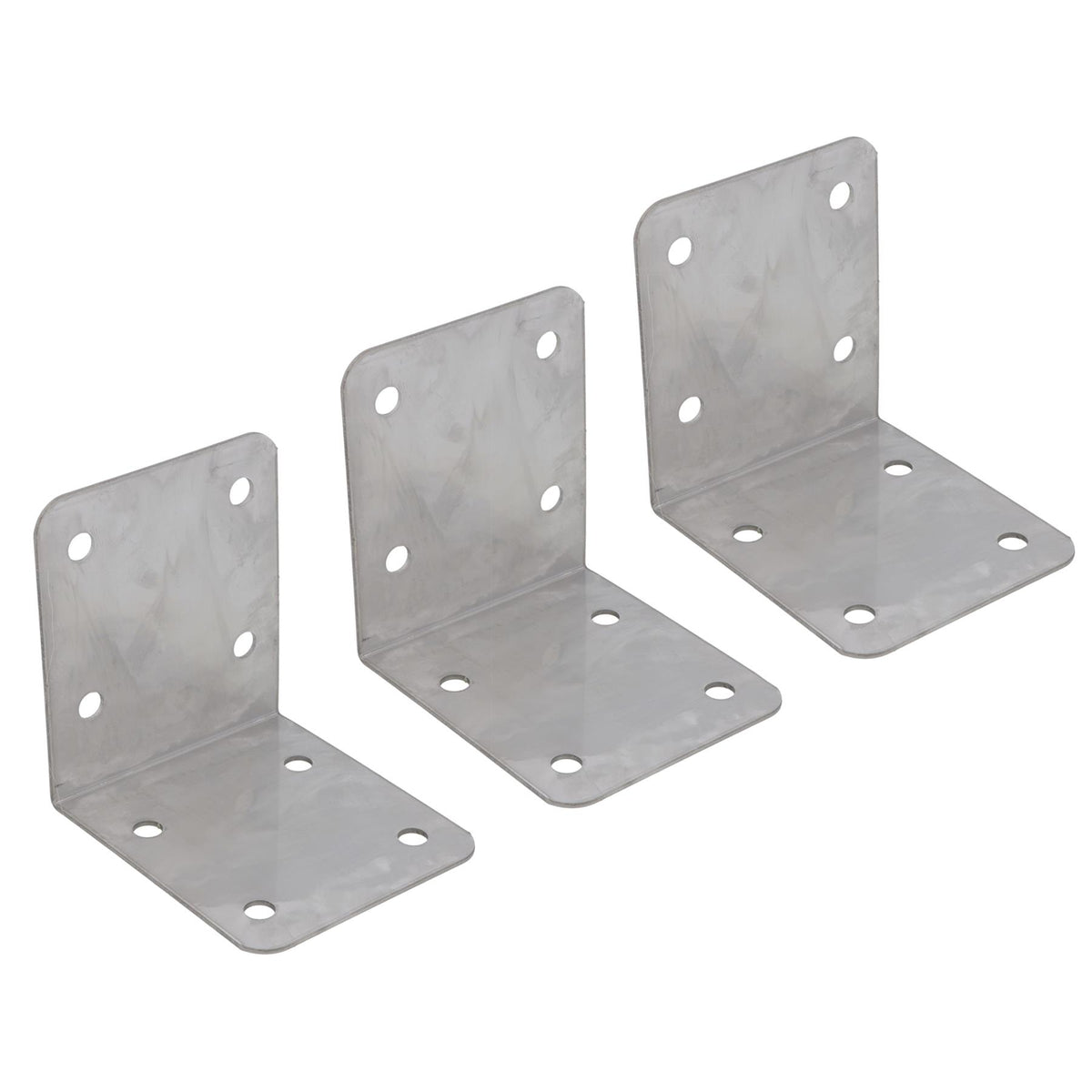 Garden Internal Sleeper Corner Support Bracket 90° 85mm Stainless Steel
