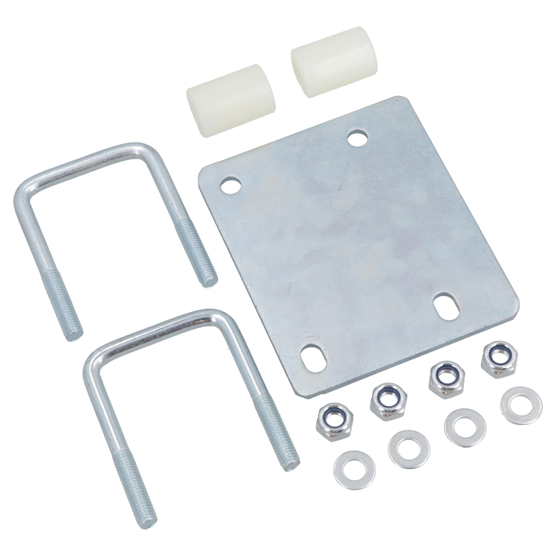 Kit de fixation de roue jockey de remorque Easy Fit SANS PERÇAGE Erde Daxara TR184