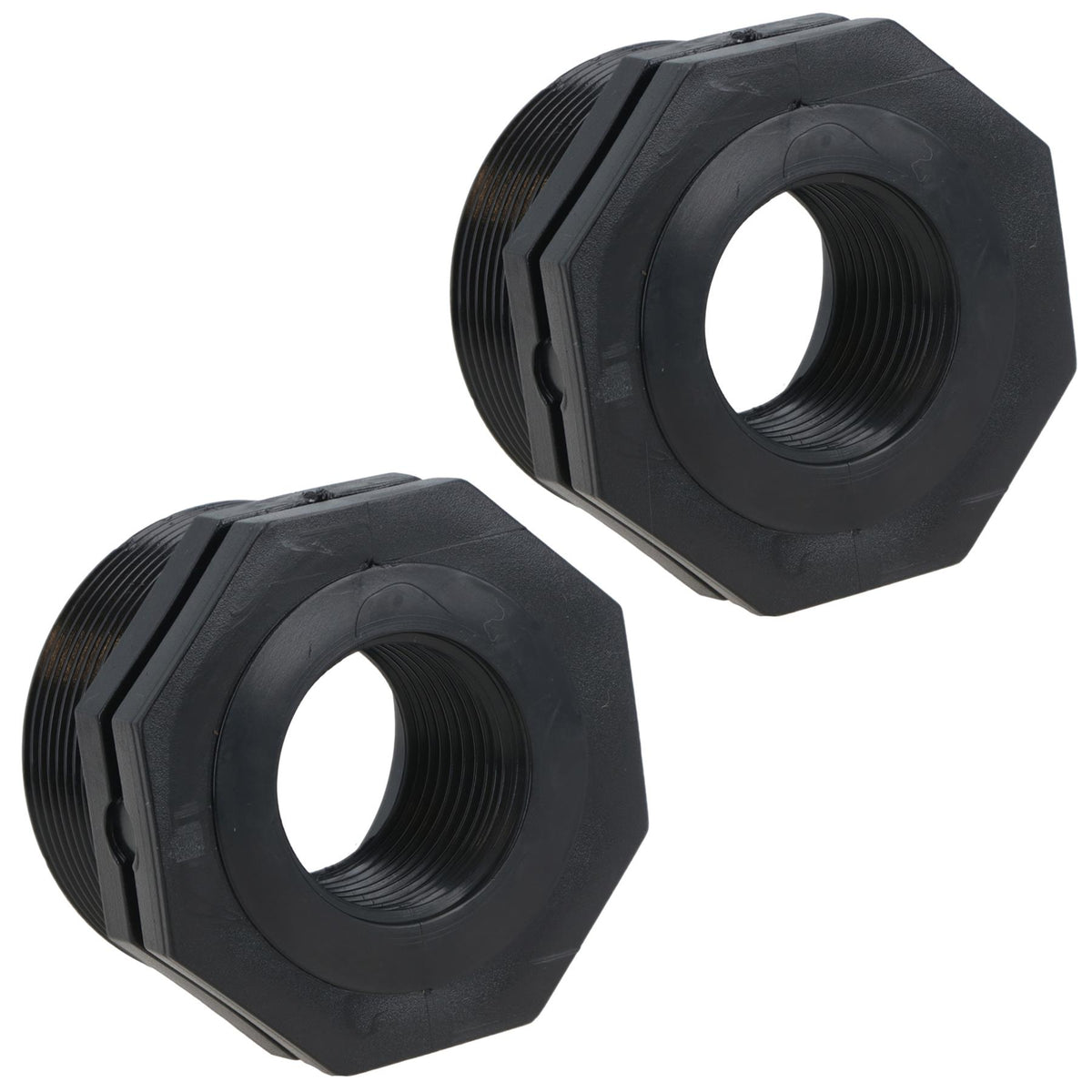 Polypropylene PP 2in – 1in Female – Male Pipe Threaded Reducing Bush