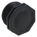 Polypropylene PP 1-1/2in BSP Thread Male Threaded Blanking Plug End Cap