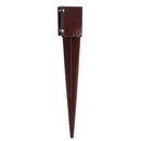 Fence Post Holder Support Drive In Spike 100mm x 100mm x 750mm Garden