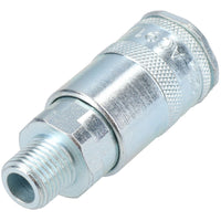 PCL Airflow Female Coupler 1/4" BSP Male Thread Air Hose Coulping AC91CM x 2