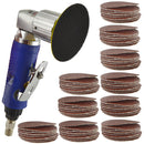 2" Air Angle Sander Grinder Polisher And 100 Pack 40 Sanding Grit Hook/Loop Pads