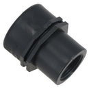 Polypropylene PP Female Threaded Pipe Reducing Socket 3/4in – 1/2in BSP