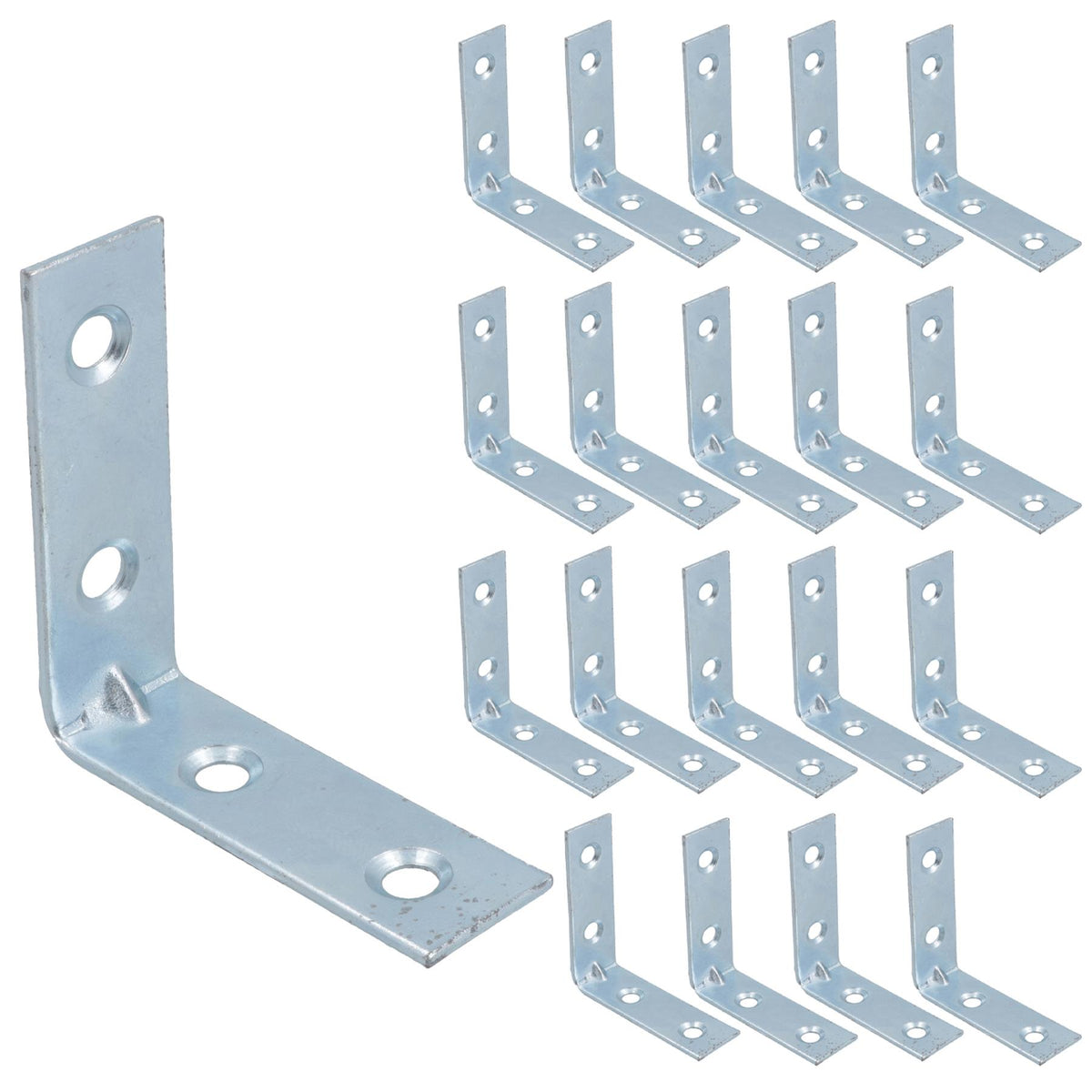 Corner Bracket Fastener Brace Mending Reinforcing Plate 50mm x 50mm