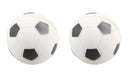 Dog Play Time Rubber Bouncy Small Football Sports Ball 6cm 2PK