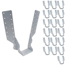Light Duty Timber Wood Joist Hanger 75mm Decking Galvanised Beam Holder