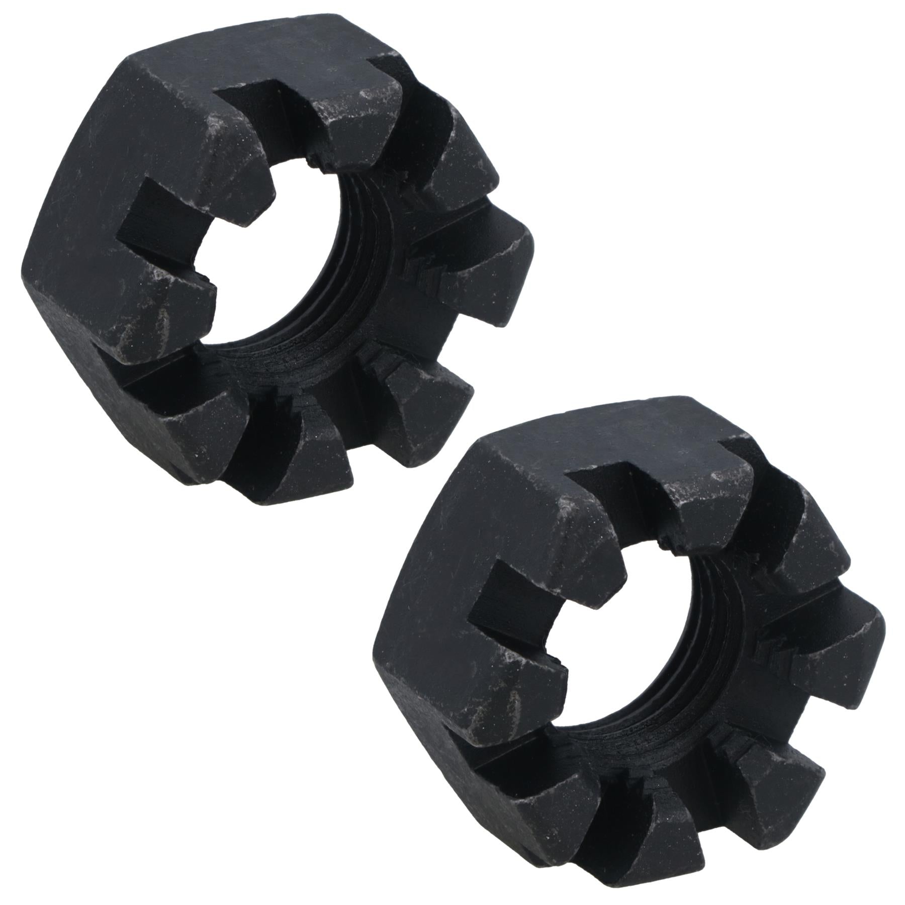 Écrou crénelé à fente BSF 3/4" pour moyeux de roue de remorque, roulements de moyeu crénelés, lot de 2