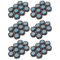 80 Grit 80mm Flap Wheel Disc Abrasive Sanding Pads For Drills Grinders 6mm Shank