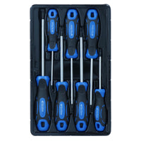 7pc Torx Star Magnetic Screwdriver Set With Cushioned Grip T10 - T30