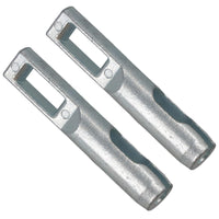 2 Bowden Trailer Brake Cable Eyelets Connector for Knott Avonride Style Axles