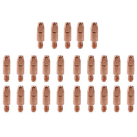0.8mm Mig Welding Welder Round Contact Tips for MB25 MB36 Euro Torches 25pk