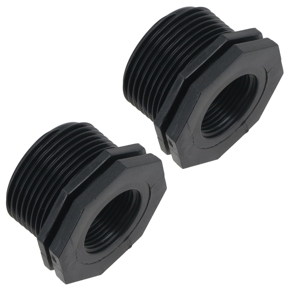 Polypropylene PP 1-1/4in – 3/4in Female – Male Pipe Threaded Reducing Bush