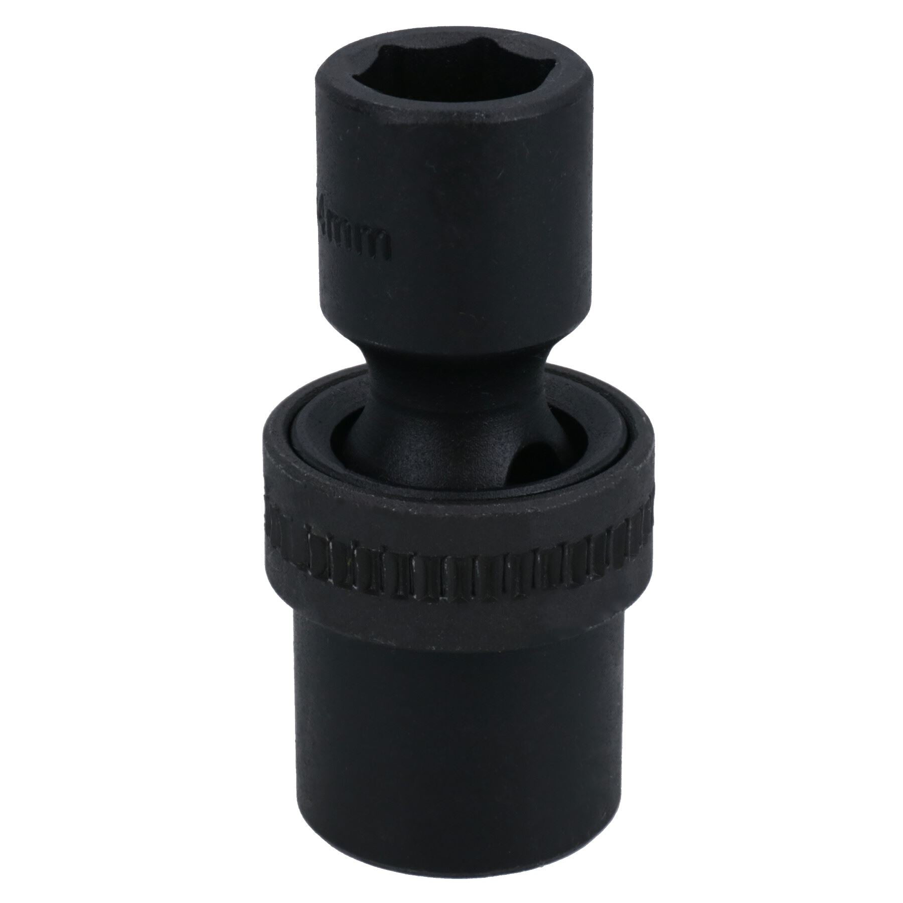 14mm 1/2in Drive Universal Swivel Wobble Metric Impact Shallow Socket 6 Point