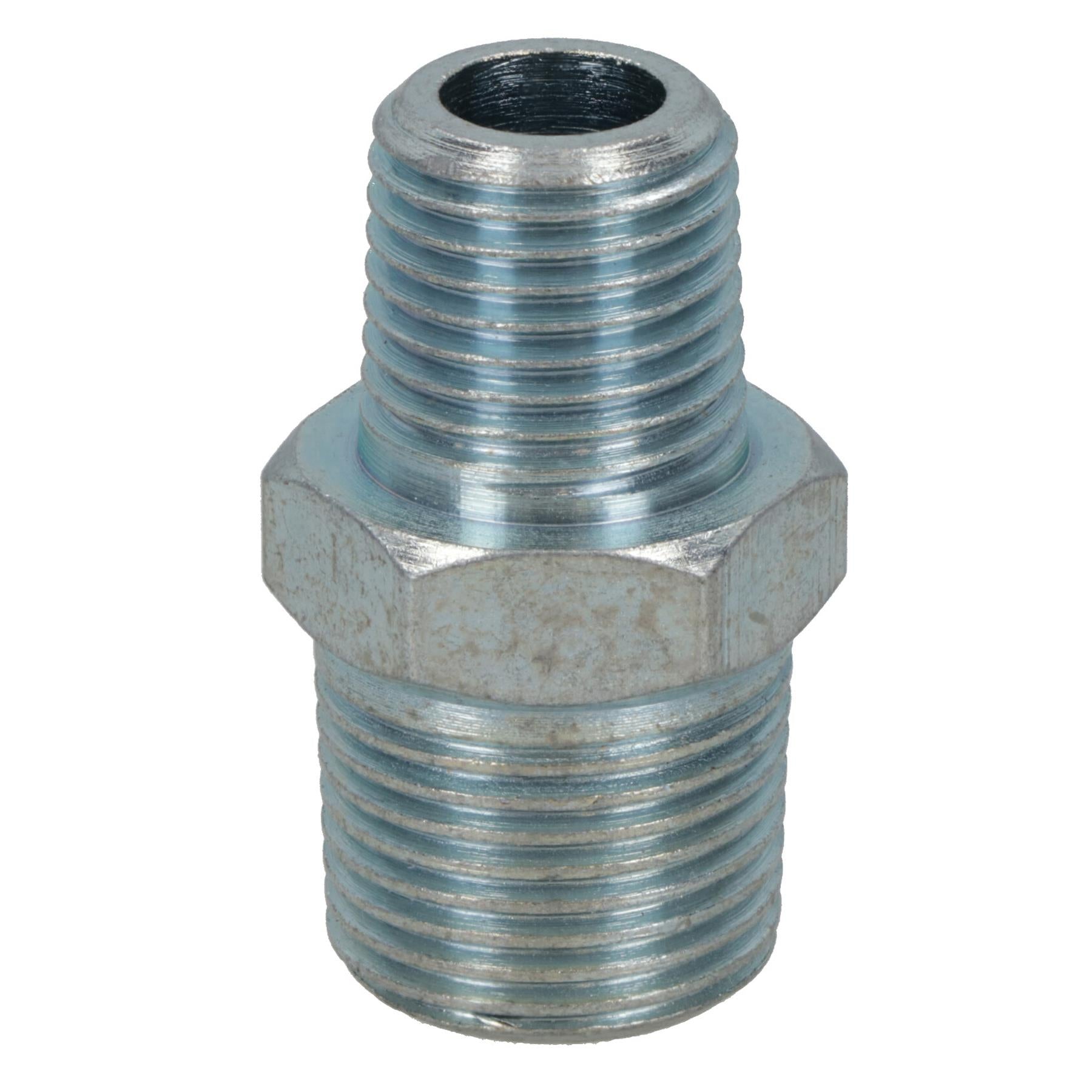 1/4" BSP Male to 3/8" BSP Male Step Up / Down Union Air Fittings 2 PACK FT046
