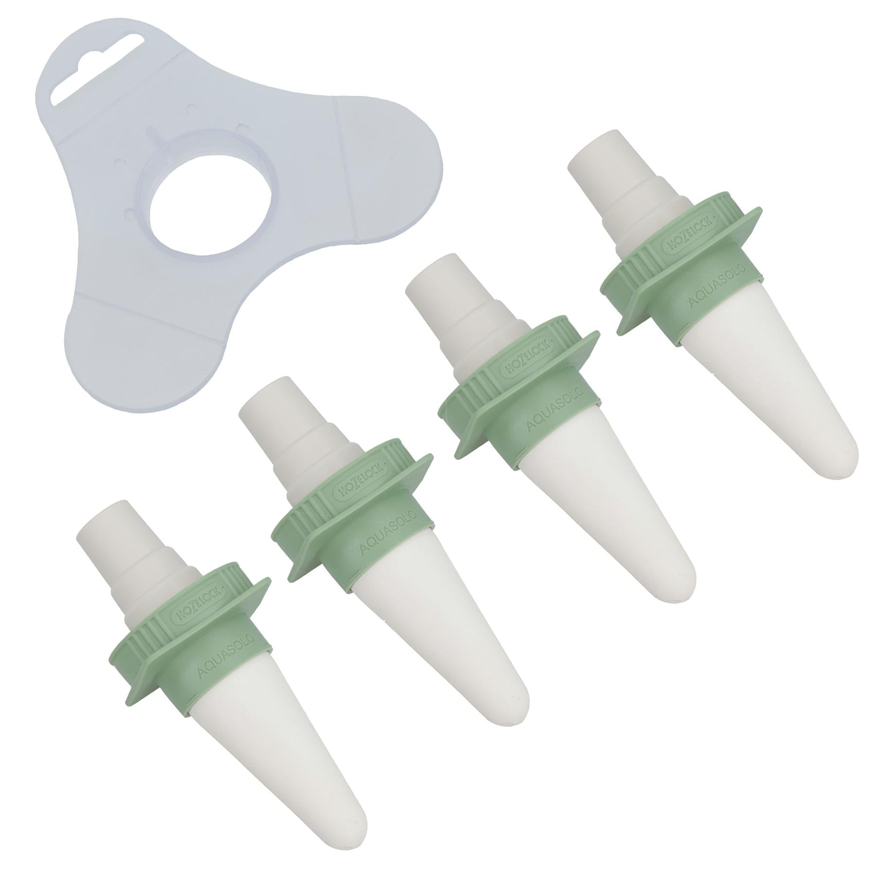 4 x Aquasolo Self Watering Cone Plant Feeder for Pots 30 - 40cm With Stabiliser