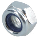 M4 x 0.7mm Nyloc Nut Fastener Hexagonal Metric Nuts Grade 8 Zinc Plated