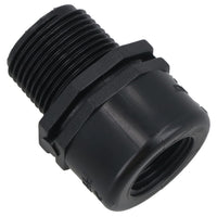 Polypropylene PP Threaded Reducing Socket Male – Female 3/4in – 1/2in BSP