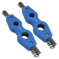 Double Ended Internal and External Pipe Cleaner Deburrer Deburring Brush 15 + 22mm
