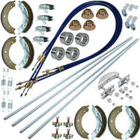 Bremsbacken-Seillagersatz für Ifor Williams Pritschenanhänger LM106 LM126 3,5T