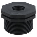 Polypropylene PP 1-1/2in – 1/2in Female – Male Pipe Threaded Reducing Bush