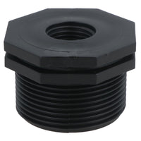 Polypropylene PP 1-1/2in – 1/2in Female – Male Pipe Threaded Reducing Bush