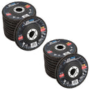 60 Grit Medium Flap Disc Calcined Aluminium Sanding Wheels Discs Type 29 10pk