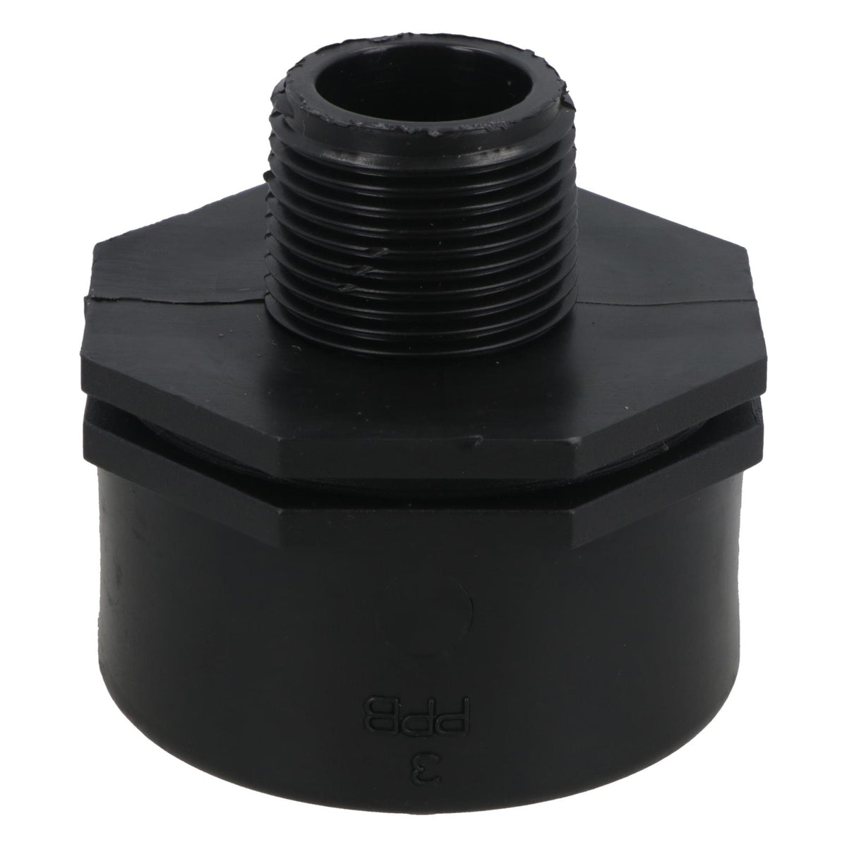 Polypropylene PP Threaded Reducing Socket Female – Male 1-1/4in – 3/4in BSP