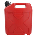10L Plastic Fuel Jerry Can & Auto Spout Petrol Diesel Storage 10 Litre Made in Italy