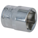 19mm 3/8" Drive Shallow Metric Socket Single Hex / 6 sided Bergen