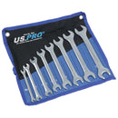 Double Ended Open Metric Spanner Set 6mm - 22mm 8pc 16 Sizes Bergen