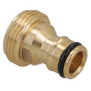 3/4in BSP Male Brass Tap Connector For Garden Hoses Taps Quick Release