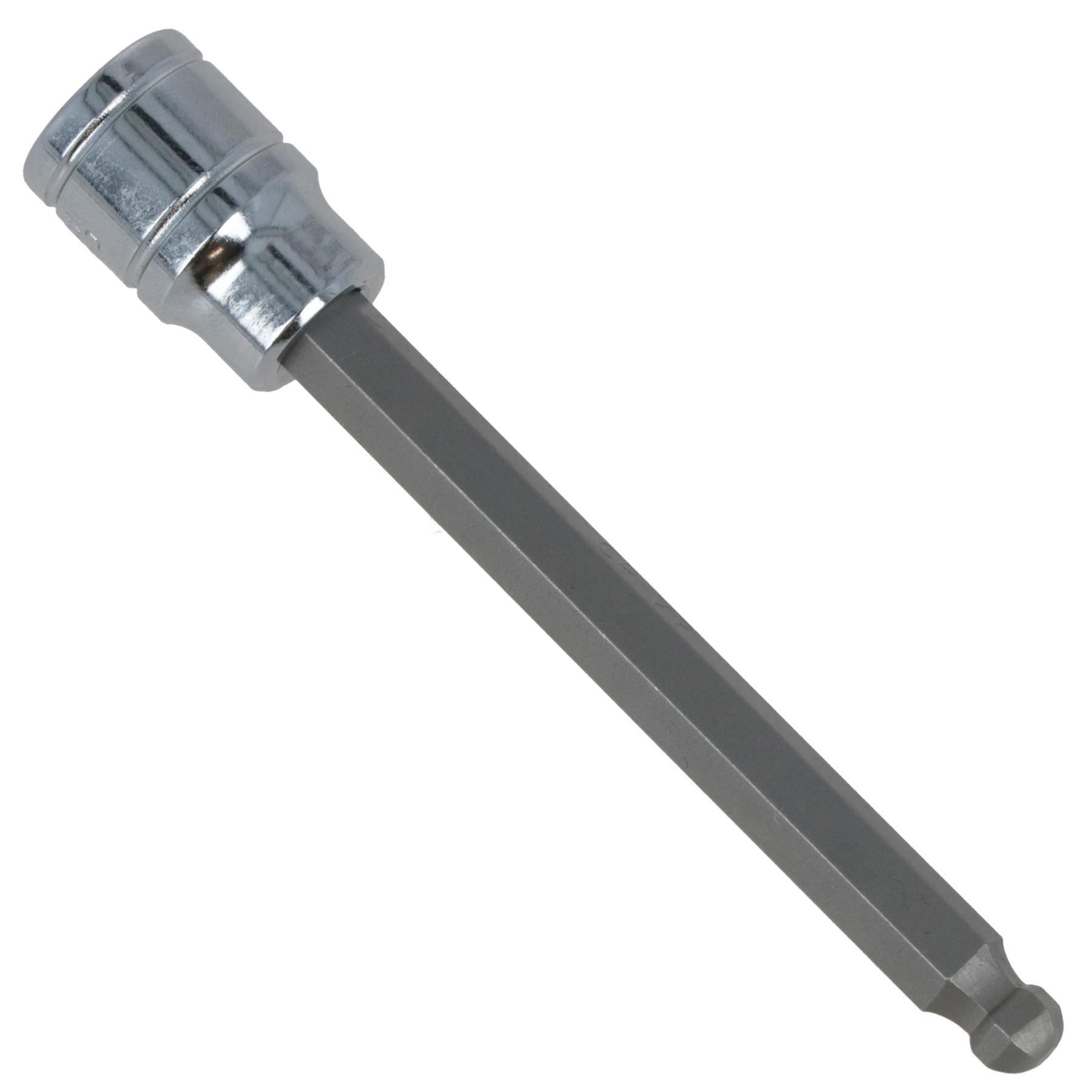 7mm 3/8 Zoll Antrieb Langer Kugelkopf Innensechskantschlüssel Steckschlüsseleinsatz 85mm Tiefe Reichweite CR-V