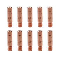 1 shroud & 10 x 0.6mm Contact Tips MIG Welding Binzel Style Euro Torch MB25