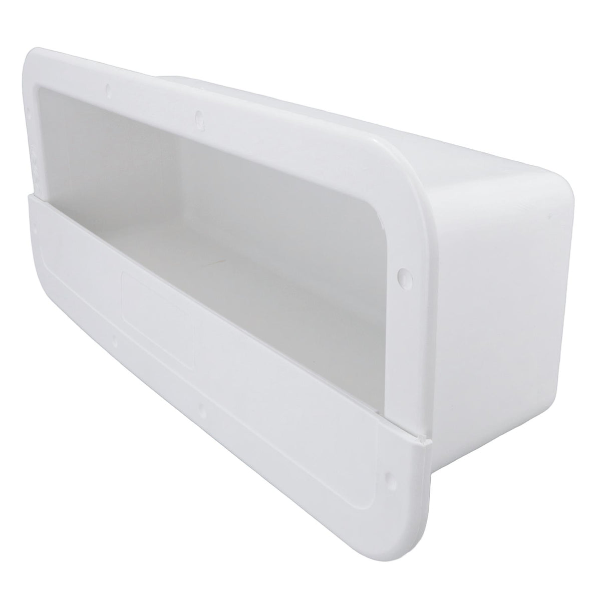 Plastic Storage Box Boat Motorhome 420mm x 170mm Half Open Compartment
