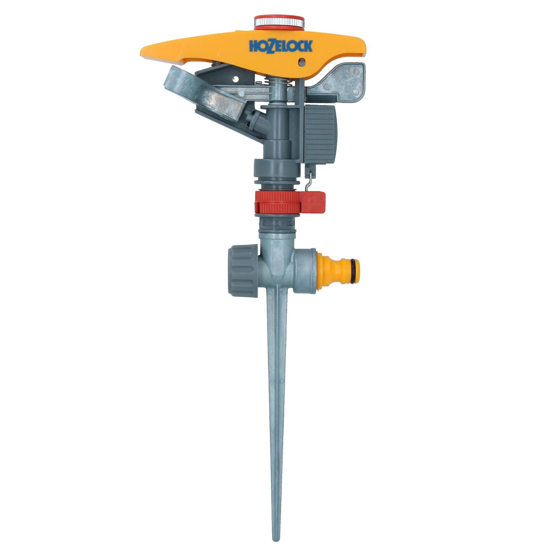 Hozelock Pulsating Garden Lawn Sprinkler Watering With Metal Spike 450m² Area