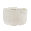 G Loose Unstitched Floppy Final Polishing Mop 4" x 1.5" 3 section 3rd Stage